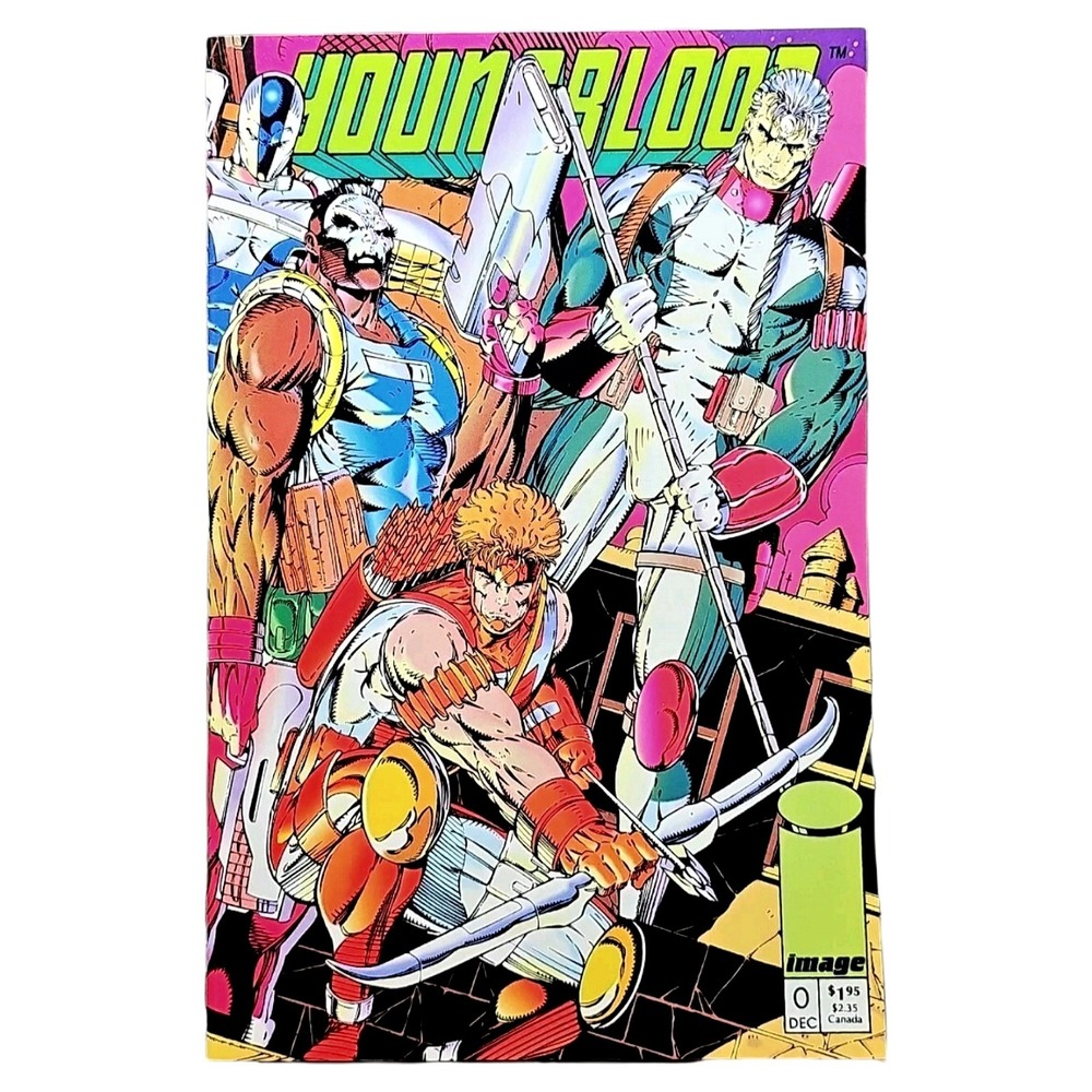 Image Comics Youngblood Issue 0 Rob Liefeld 1st Printing Dec 1992 VTG Comic